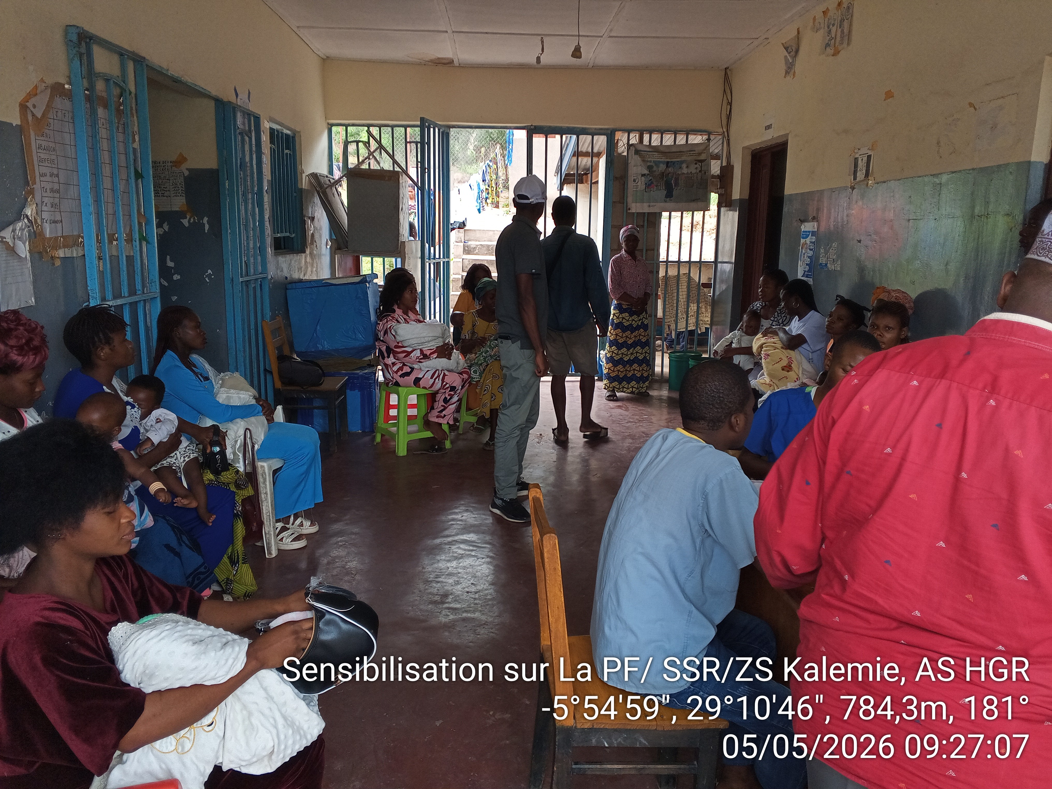 Sensibilisation sur PF/SSR/ZS Kalemie ,AS HGR, le 05/05/2026