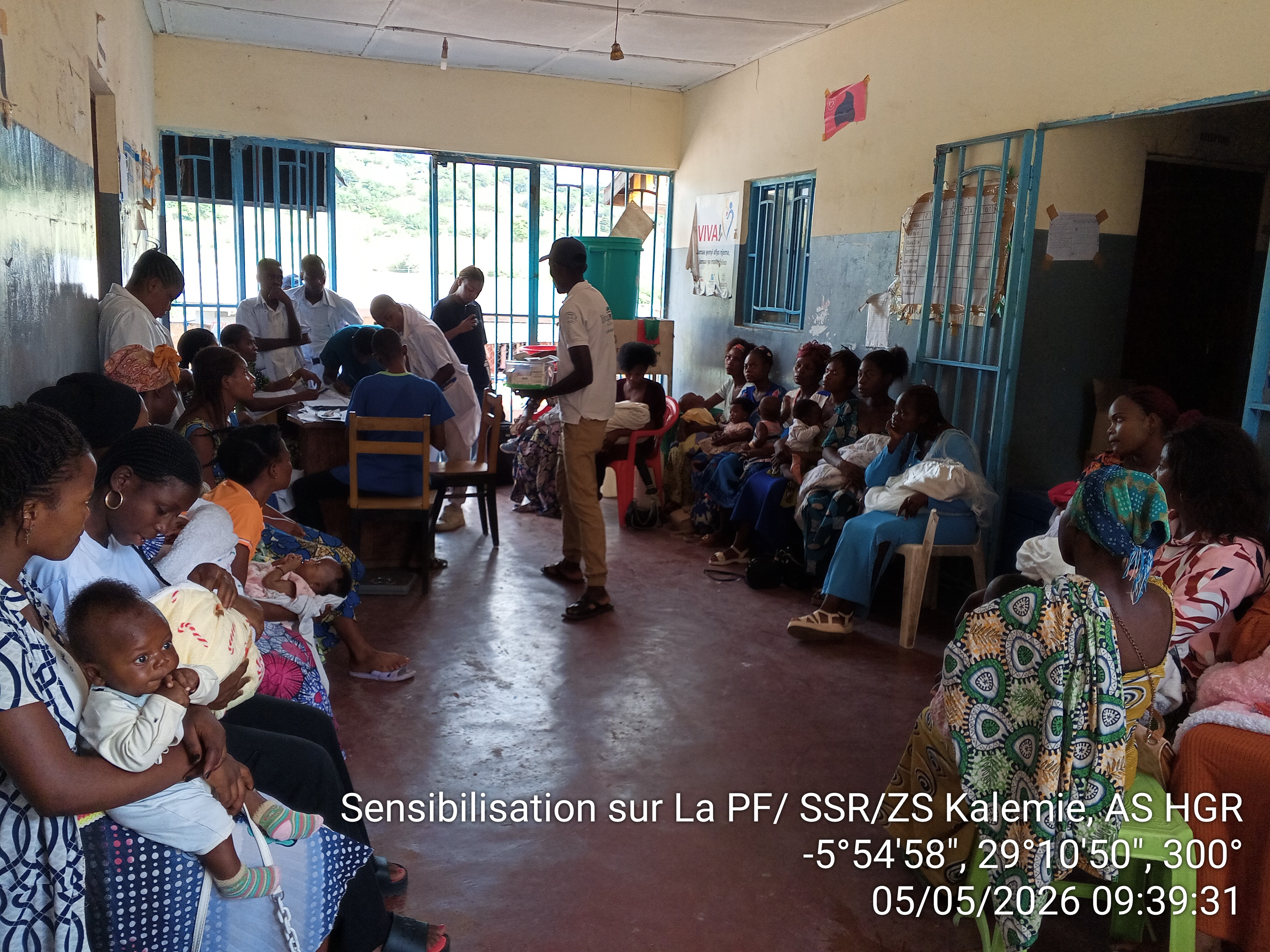 Sensibilisation sur PF/SSR/ZS Kalemie ,AS HGR, le 05/05/2026